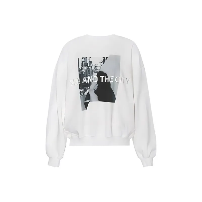 MEIYANG Sweatshirts Women's White-0