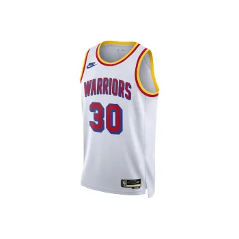 Nike Golden State WarriorsDRI FIT NBA Stephen Curry Basketball Jerseys Men's White