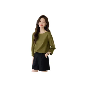 Mo Han Yi Mei Sweatshirt Women's Olive Green