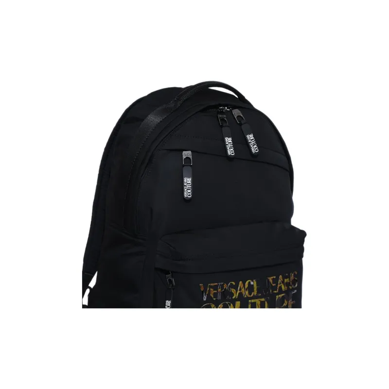 VERSACE JEANS COUTURE Synthetic Material Backpack Unisex Black-4