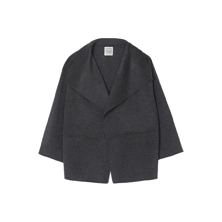 TOTEME Jackets Women's Dark Gray-0
