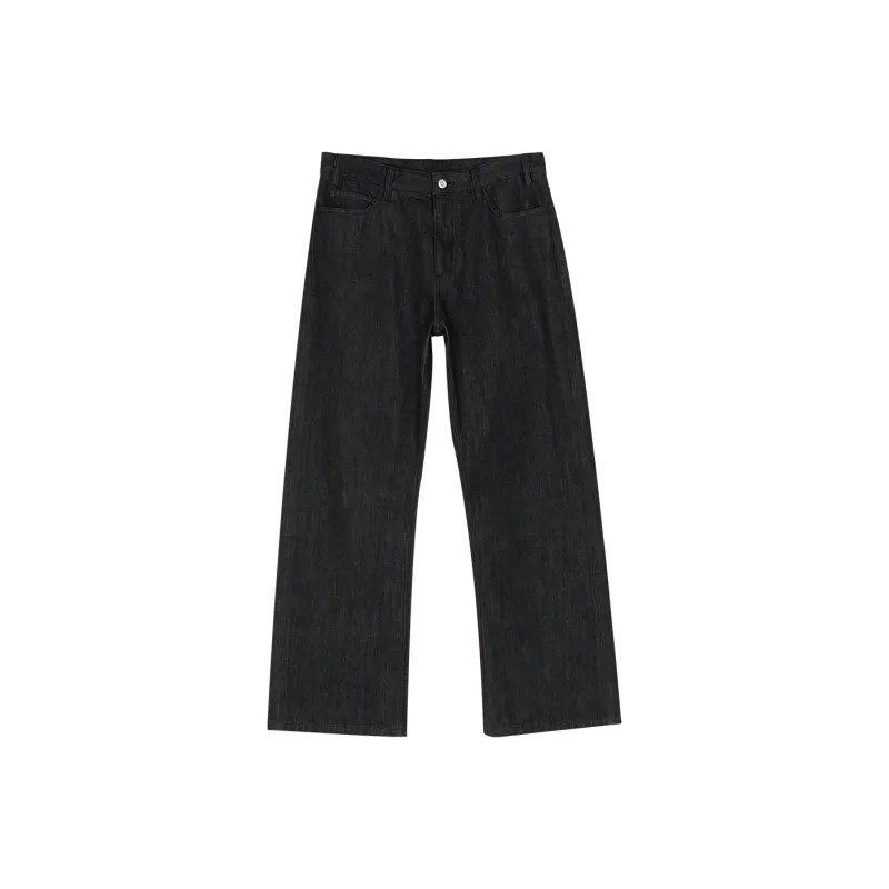 SIMPLE PROJECT Jeans Unisex Black-0