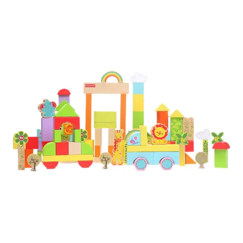 FISHER PRICE 플라스틱 빌딩 블록