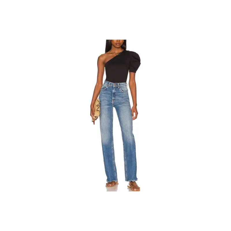 FREE PEOPLE Bodysuits Women's Black-0
