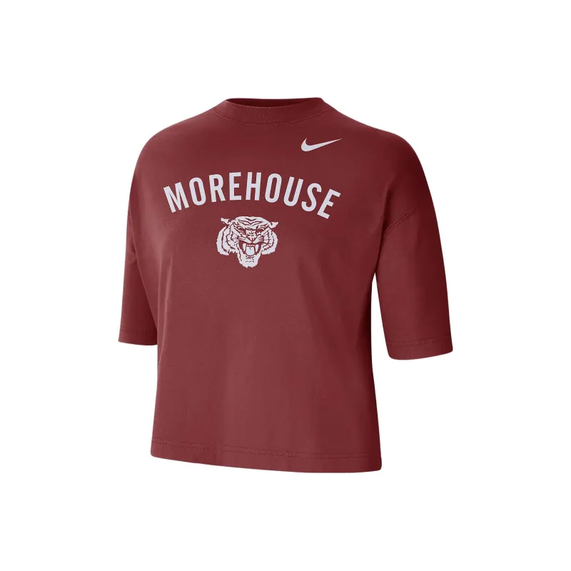 Nike T Shirts Women's Red-0