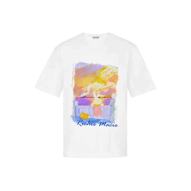 Richie Macie T Shirt Women's White-0