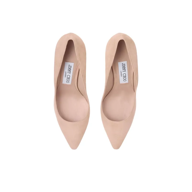 Jimmy Choo ROMY Slim Heel High Heels 8.5cm Women's Pink-4