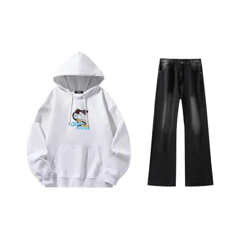 GF x WULIAOYUAN LIANMINGKUAN Sweatshirt Set Unisex-27