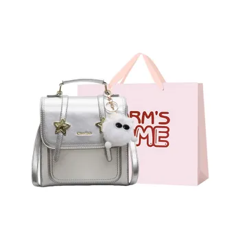 Worm's Home PU Backpack Regular Women's Multicolor