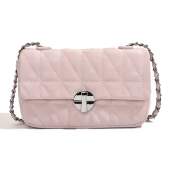 LOUIS ROYALN PU Shoulder Bag Women's Blush Pink/Dusty Blue/Ecru/Black