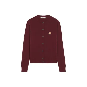 Maison Kitsune Knitwear Women's Burgundy