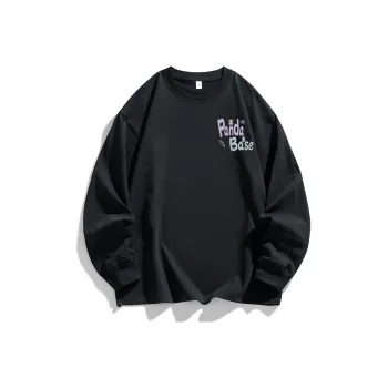 PANDA BASE Drop Shoulder Sleeve T-Shirt Unisex