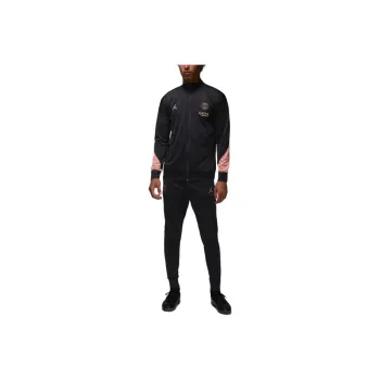 Jordan Paris Saint Germain FW24 Dri FIT Soccer Jersey Set Men's Black Pink