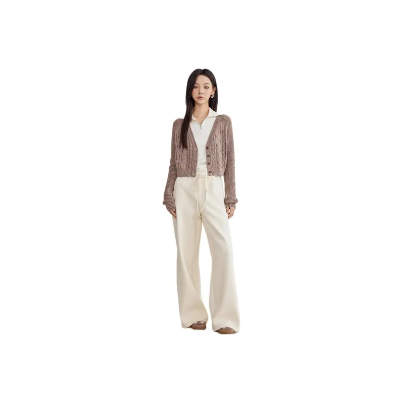 A21 Knitwear Women's Light Camel-0