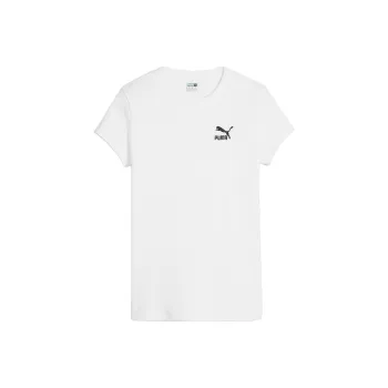 PUMA CLASSICS T Shirts Women's White