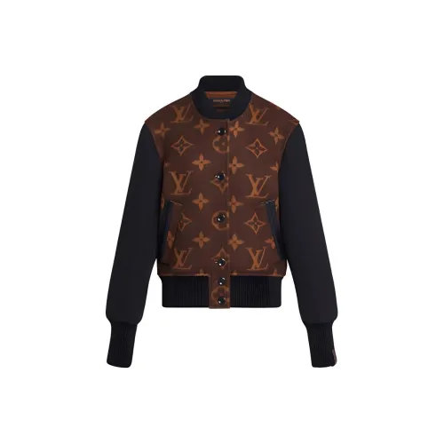 LOUIS VUITTON Monogram Jacquard Bomber Jacket