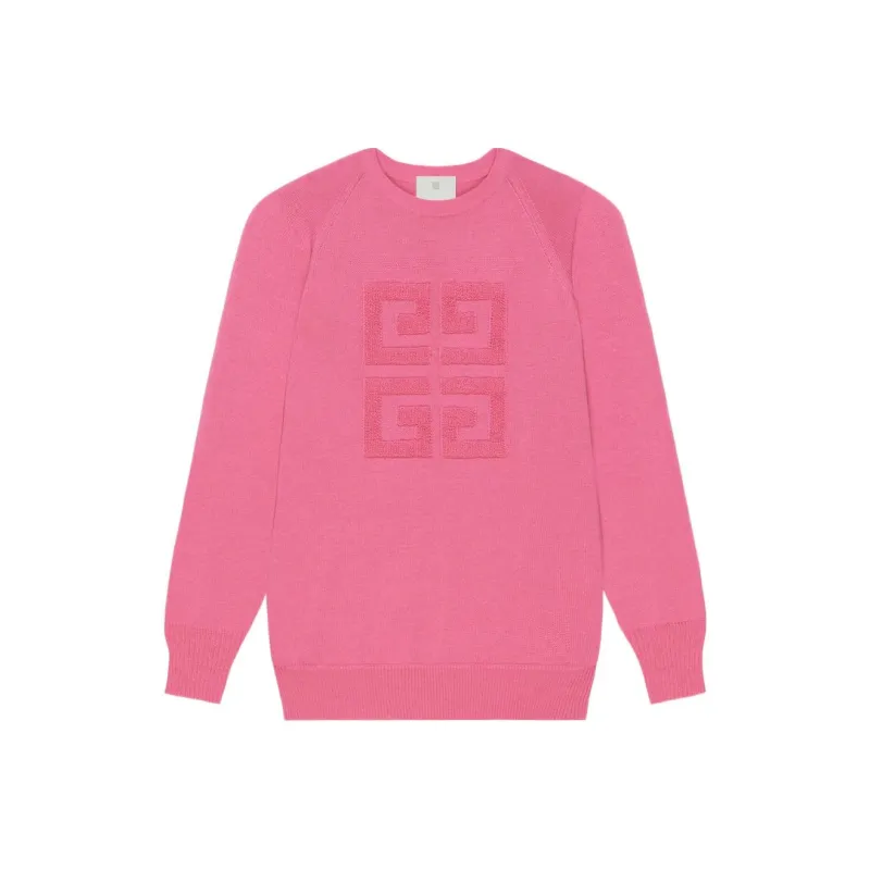 Givenchy Cashmere Sweaters Women's Bright Pink-0