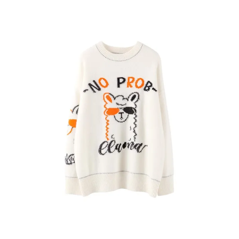 MAIGRE SIMHAT Cashmere Sweater Women's White-0