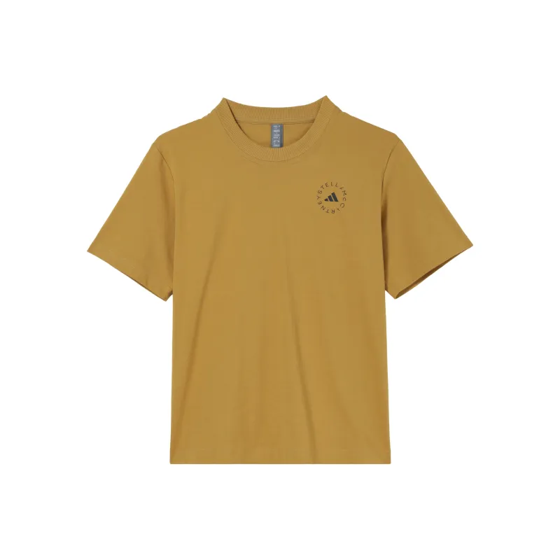 Adidas T Shirt Women's Sand Dune Brown-0
