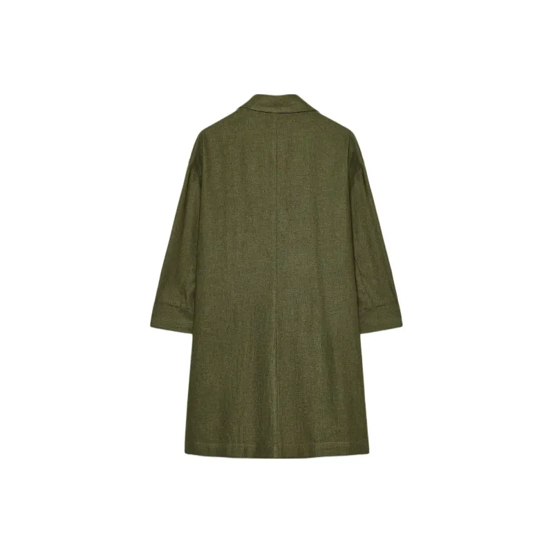 ZARA Business Suit Women's Dark Khaki-1
