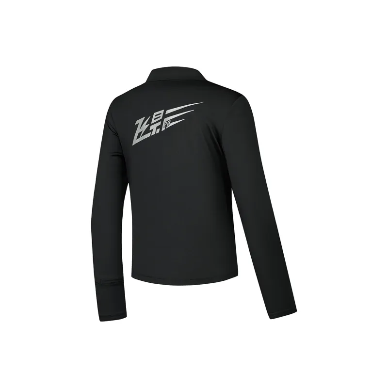 QIAODAN Feiying T Shirt Women's Black-1