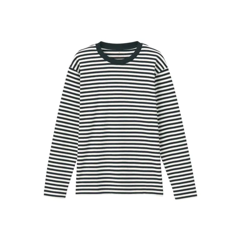 MUJI Drop Shoulder Sleeve T-Shirt Women's-8