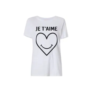 Cinq A Sept Smiling Heart T shirt