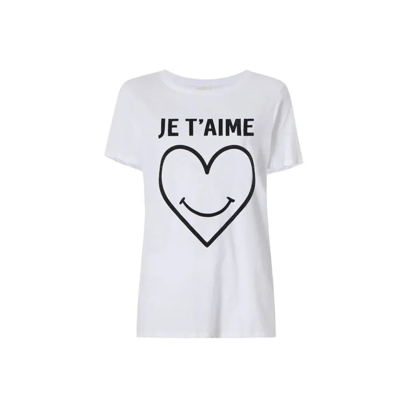 Cinq A Sept Smiling Heart T shirt-0