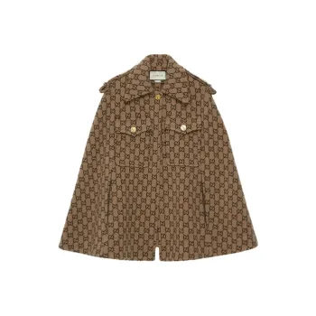 GUCCI Gg Wool Cape