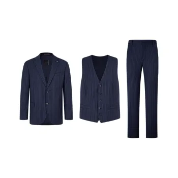 Tommy Hilfiger Business Suits Men's Navy Blue