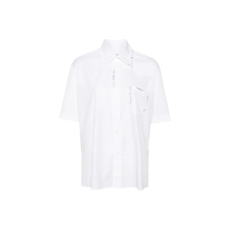MARNI Short Sleeved Button Up Shirt-0