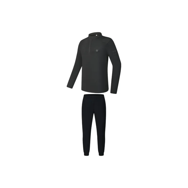 FILA Fitness Casual Sportswear Men Pitch Black-0