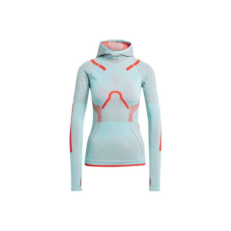 Stella Mccartney X Adidas Sweatshirts Women's Simple Mint Green-0