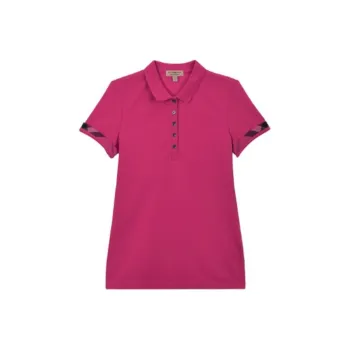 Burberry Polo Shirts Women's Pink