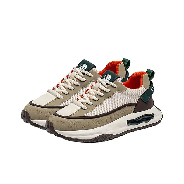 Yi Jiabao Anti Slip Wear Resistant Low Top Chunky Sneakers Men's-8