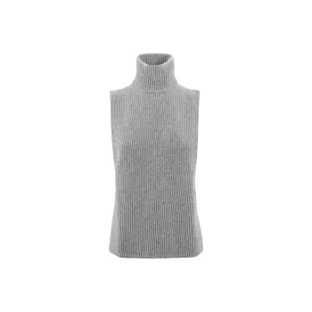 MaxMara Studio High Neck Sleeveless Vest