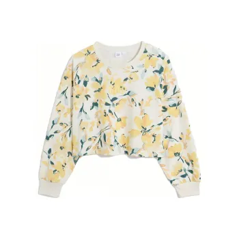 GAP Sweatshirts Women's Floral Print