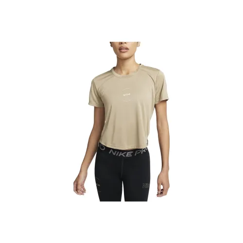 Nike T-Shirts Women's Brown