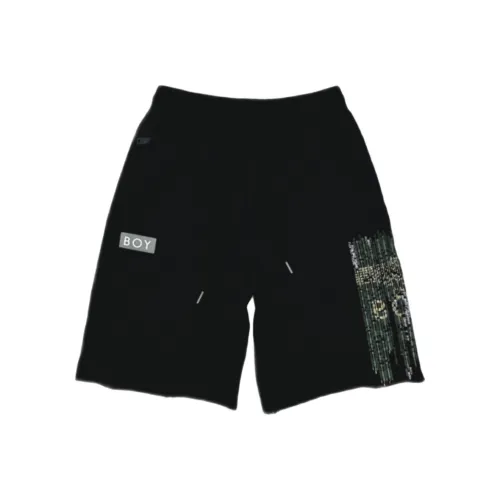 Boy London Casual Shorts Men's Black