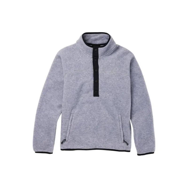 BURTON HEARTH FLEECE Sweatshirts Women's Light Gray-0
