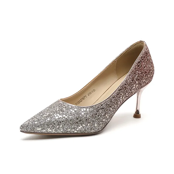 JOSINY Slim Heel High Heels Women's-1