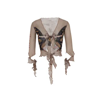 JYOSEI Shirts Women's Light Brown