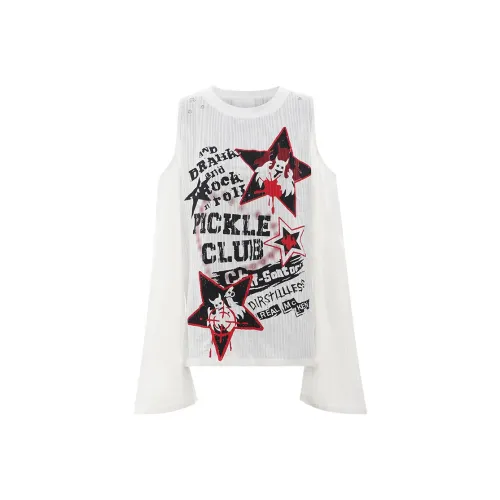 LBPC x Beam Mix With Kimchi T Shirt Women's White