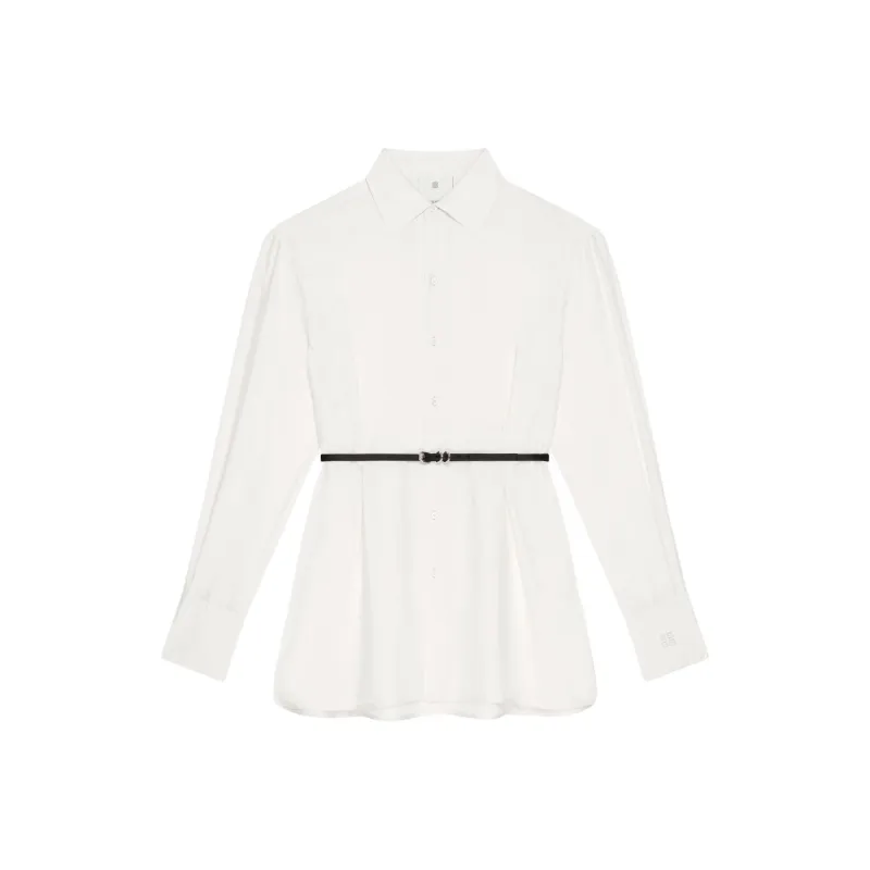 Givenchy Voyou Belted Shirt-0