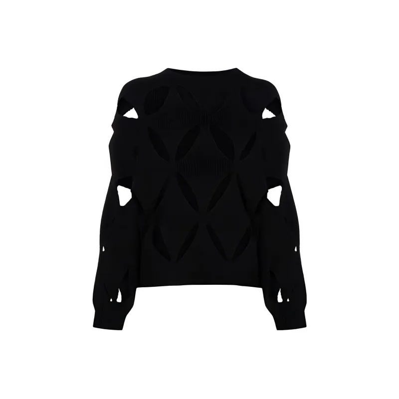 Valentino Cashmere Sweaters Women's Black-0