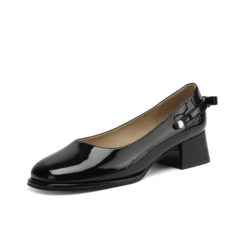 DAPHNE Chunky Heel High Heels Women's-0