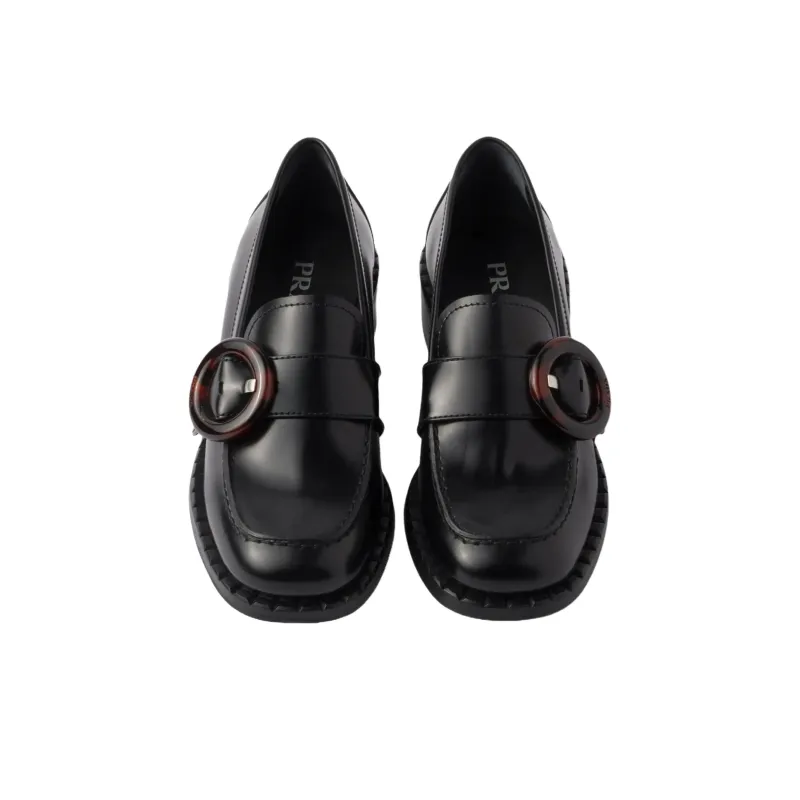 PRADA Loafers Women's Black-5