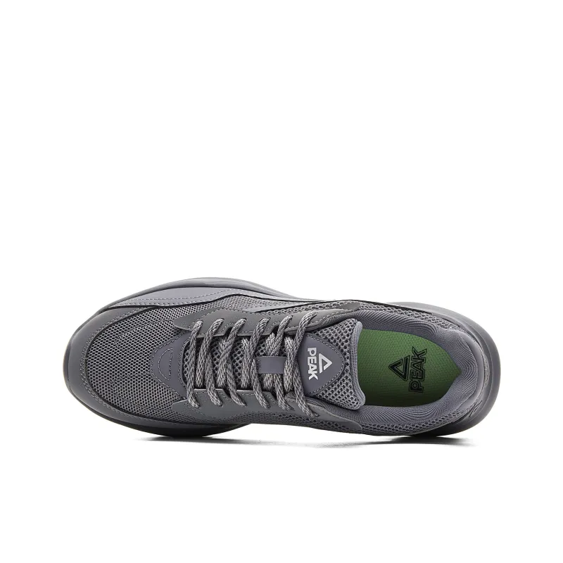 PEAK Cloud Journey Cushioning, Slip Resistant, Lightweight Low Top Casual Shoes Men's Paloma Gray-3