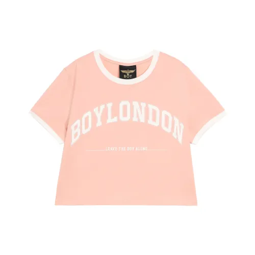 Boy London T Shirt Women's Pink