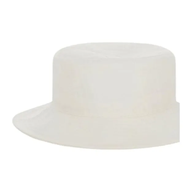 FERRAGAMO Cotton Bucket Hats Women's White-2